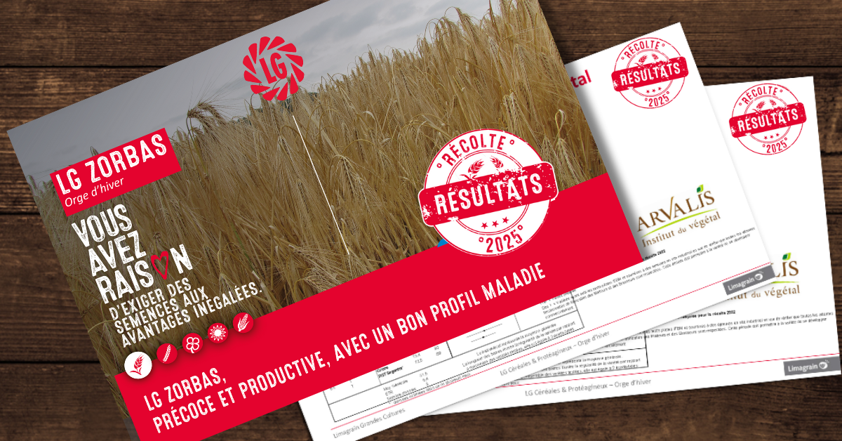 Résultats d'essais LG ZORBAS